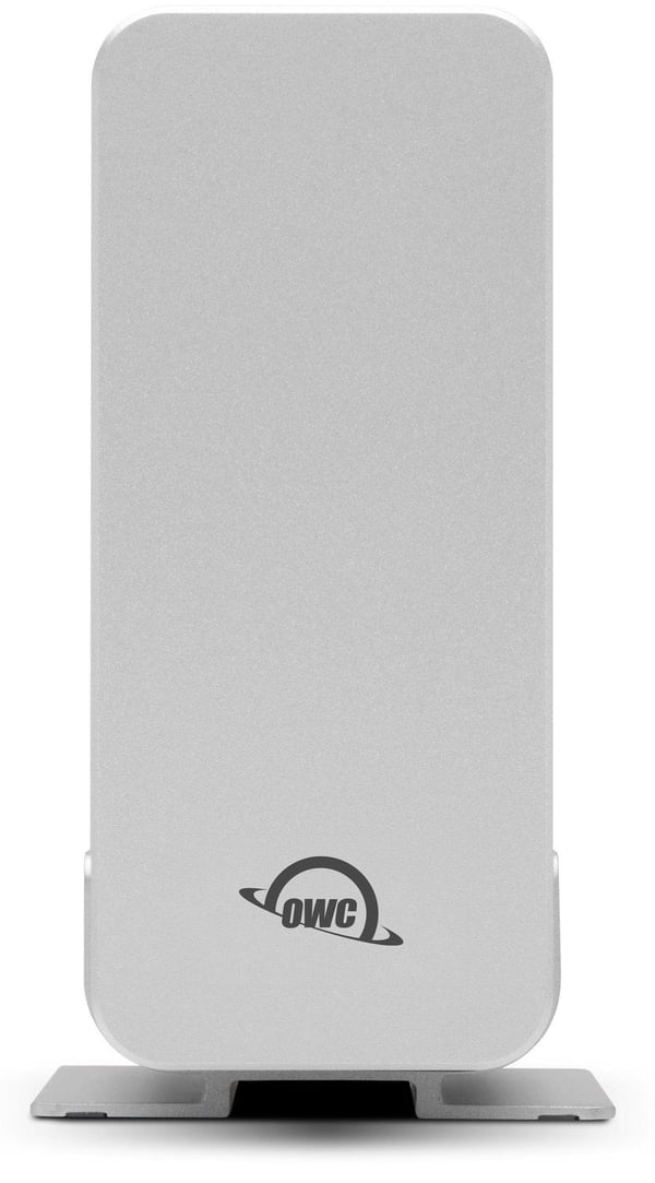 OWC OWCUS4EXP4M2S, SSD-kabinett, M.2, PCI Express 3.0, 40 Gbit/s, USB-tilkobling, Hvit