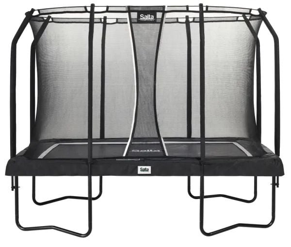 Salta Premium Black Edition, Trampoliini maanpinnan yläpuolella, Suorakulmainen, 150 kg, 5 vuosi/vuosia, Turvaverkko, Musta