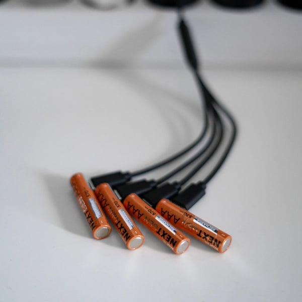 Xtorm XNG3AB4, Oppladbart batteri, AAA, 3,7 V, 4 stykker, Sluttbruker, 570 mAh