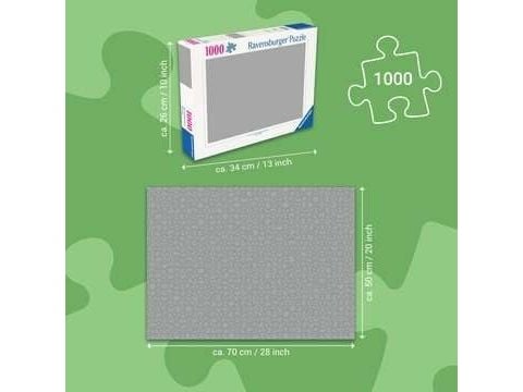 Ravensburger 12001440, 1000 styck, Liggande, 14 År