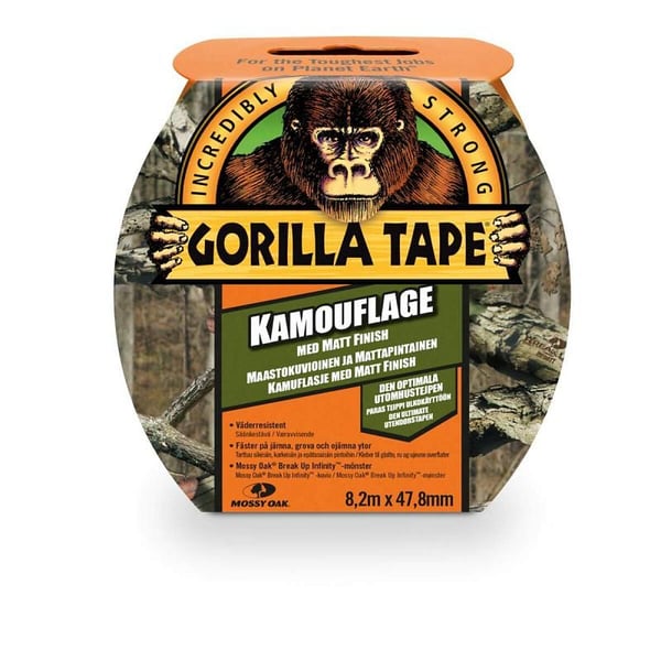 Gorilla camo tejp 48 mm. - 8,2 meter