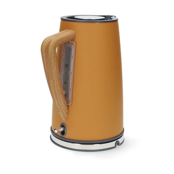 Nedis KAWK510EOR, 1,7 l, 2200 W, Orange, Stål, Vattennivå indikator, Sladdlös
