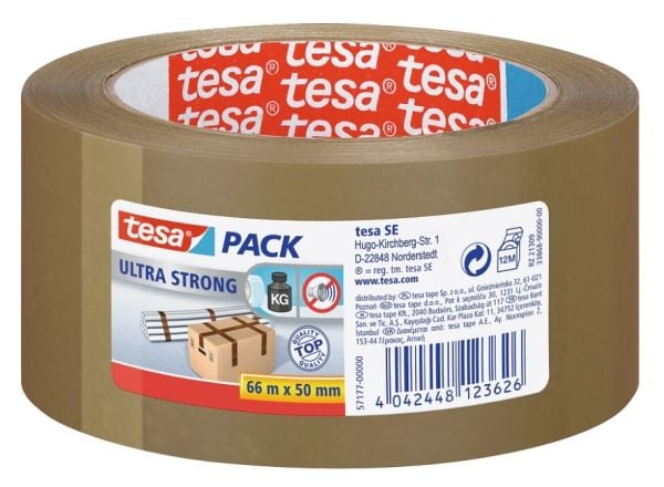 TESA Ultra Strong PVC 50mm x 66m, 66 m, 50 mm