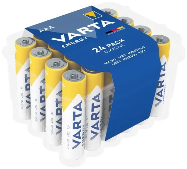 Varta Energy 4103 - Batteri 24 x AAA - Alkalisk