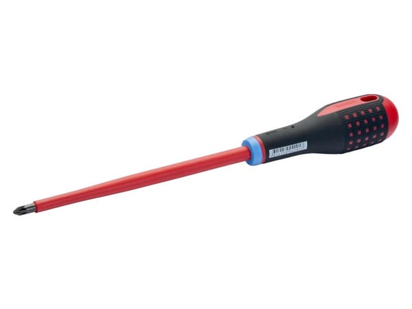 BAHCO ERGO LAUS Ruuvimeisseli BE-8820SPozidriv® lovi PZ2terä 100mm, kahva 36x122mmkokonaispituus 222mm