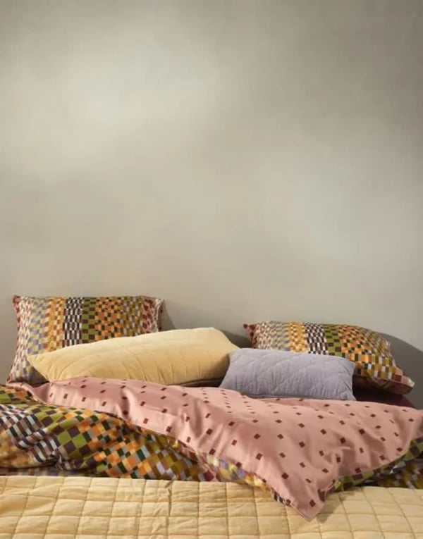 Essenza Stach Duvet cover Antique pink 200x220