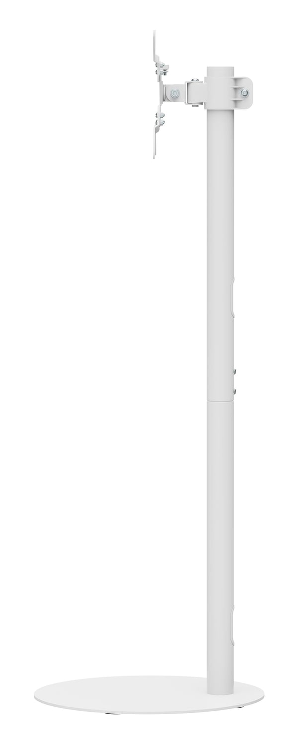 Multibrackets M Pro Series Single Pole Floorbase 2 gulvstativ 10 kg, hvit