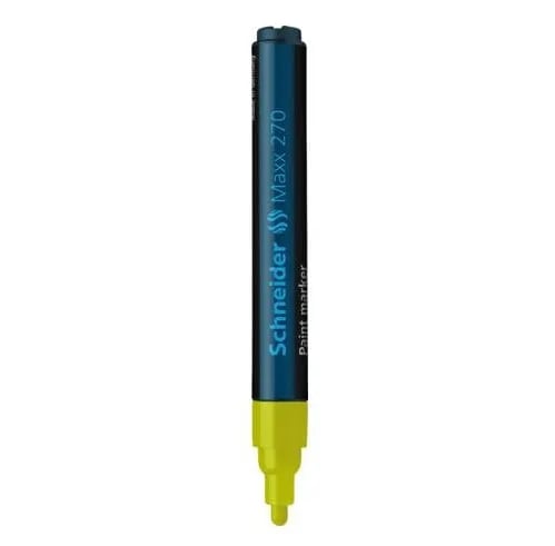 Schneider skriveredskaper Maxx 270, Gul, Blå, 1 farger, prosjektilspisser, rund, 1 mm