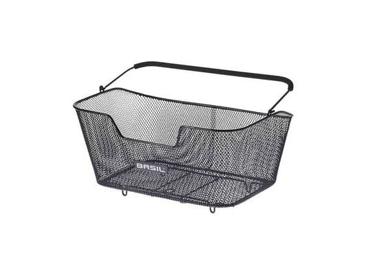 Basil Base L, Bakre, Sykkelkurv, Stål, Svart, 5 kg, 480 mm