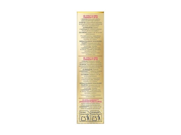 Nivea Luminous 630 Cc Fluid 3 In 1 Spf 30+ Foundation 03 Deep 40ml