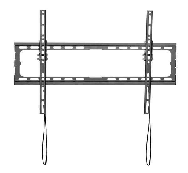 DELTACO - Monteringssats (väggfäste) - för platt panel - tilt, up to 45 kg - svart - skärmstorlek: 37"-80"