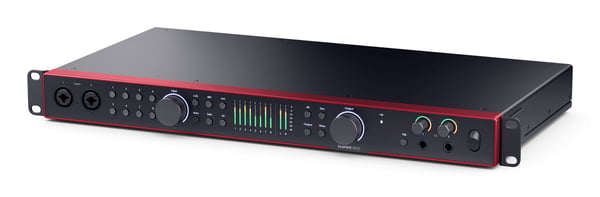 Focusrite Scarlett 18i20 äänikortti 4. gen. USB Type-C räkkimalli musta/punainen