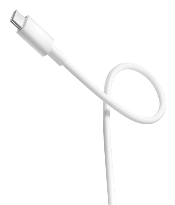 Xiaomi - USB-kabel - USB (hann) til USB-C (hann) - USB 2.0 - 3 A - 1 m - hvit