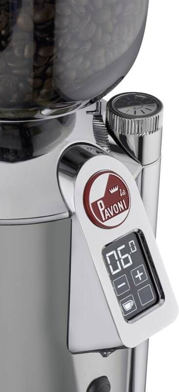 La Pavoni Il Cilindro kahvimylly 310 W alumiininen, hopea