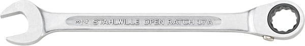 Stahlwille 41474242 OPEN RATCH 17a 13/16 15° Ratsiavain Ratsiavain