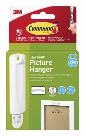 Command - Tavelkrok - stor - vit