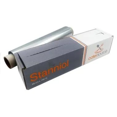 Stanniol Catersource aluminiumfolie 29 cm x 150 m 11 my i låda/rulle
