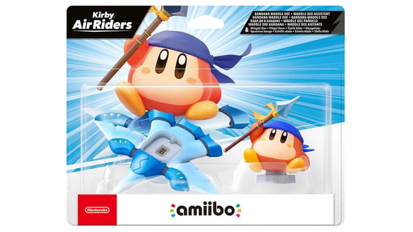 amiibo Kirby Air Riders - Bandana Waddle Dee & Flygande Stjärna