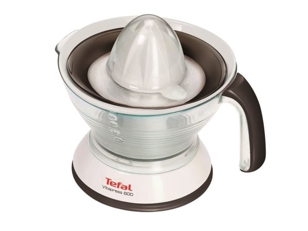 Tefal Vitapress ZP3001, Grå, Vit, 0,6 l, Plast, Plast, 25 W, 4 styck