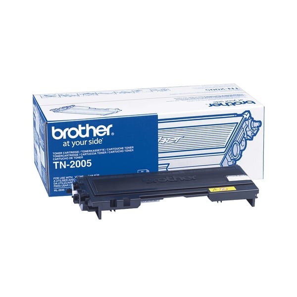 Brother TN2005 - Svart - original - tonerkassett - för Brother HL-2035, HL-2037