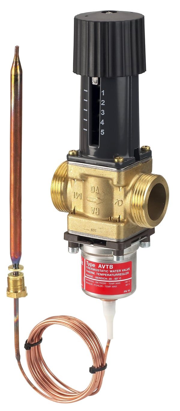 Danfoss AVTB 25 termostatventil 1" 30-100 003N8143