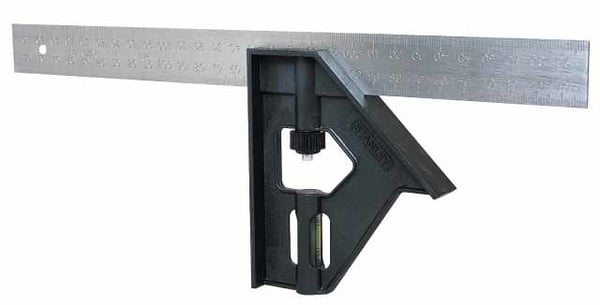 Stanley 2-46-222, Aluminium, Sort, 300 mm