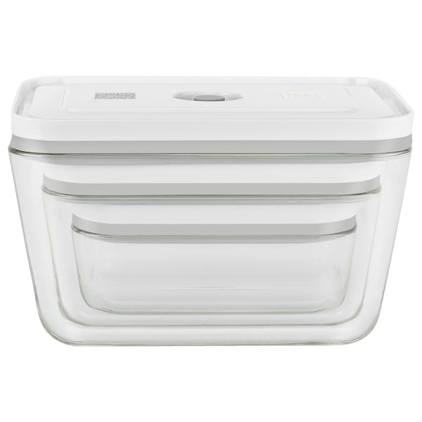 ZWILLING FRESH & SAVE, Laatikko, Suorakulmainen, Harmaa, Läpinäkyvä, Lasi, 180 °C, -20 - 180 °C