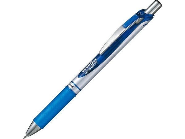 Kulspetspenna Pentel EnerGel BL77 blå 0,7 mm - (12 st.)