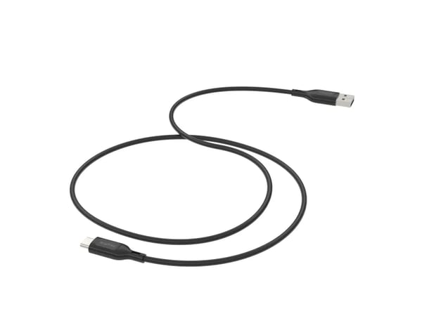 mophie essentials charging cables | 1M, 1 m, USB A, USB C, USB 2.0, Svart