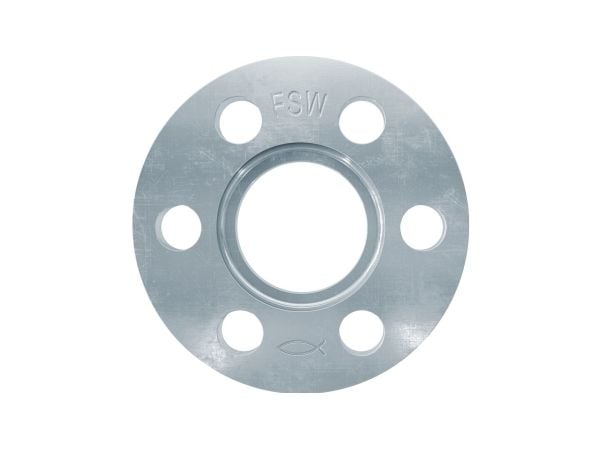 Fischer 557276, Litteä aluslevy, Terästä, Ruostumaton teräs, Pyöreä, 40 kpl