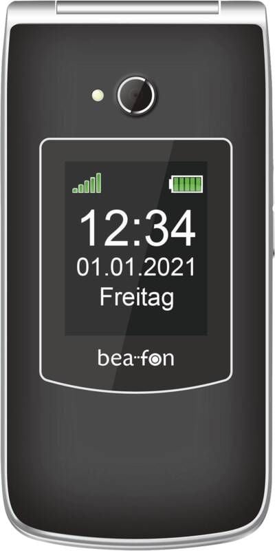 Beafon SL645, Avattava, Yksittäinen SIM, 7,11 cm (2.8"), 3 MP, 1000 mAh, musta, Hopea