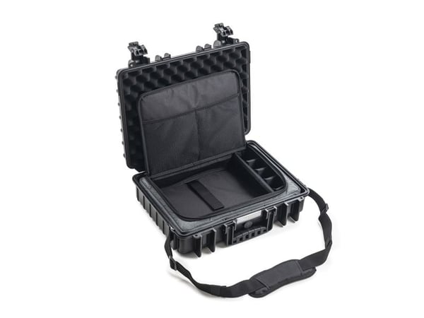 B&W Cases PP.162.TEX, Hårt fodral, Svart, Polypropylen (PP), Monokromatiskt, 16,2 l, -30 - 80 ° C