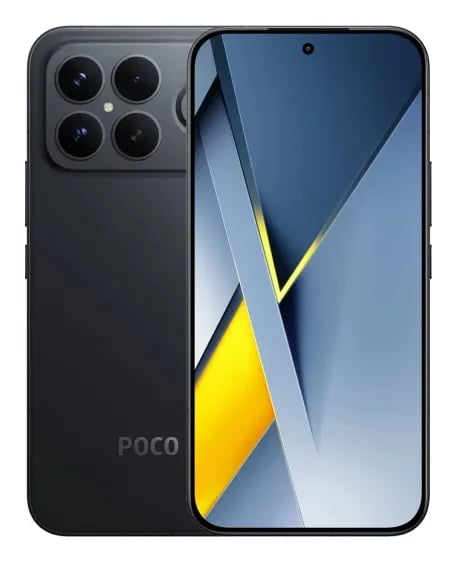 Xiaomi POCO F8 Ultra-smarttelefon 5G, 256 GB, 12 GB RAM, svart