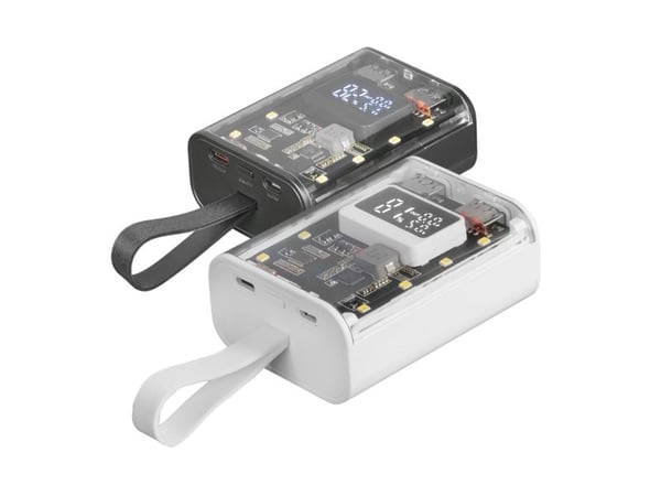 Mars Gaming MPK-10K, 10000 mAh, Litiumioni (Li-Ion), Quick Charge 3.0, Power Delivery 3.0, 3,7 V, 22,5 W, Valkoinen