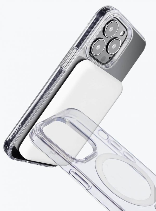 Puro Puro Litemag for iPhone 14 Pro MagSafe gjennomsiktig