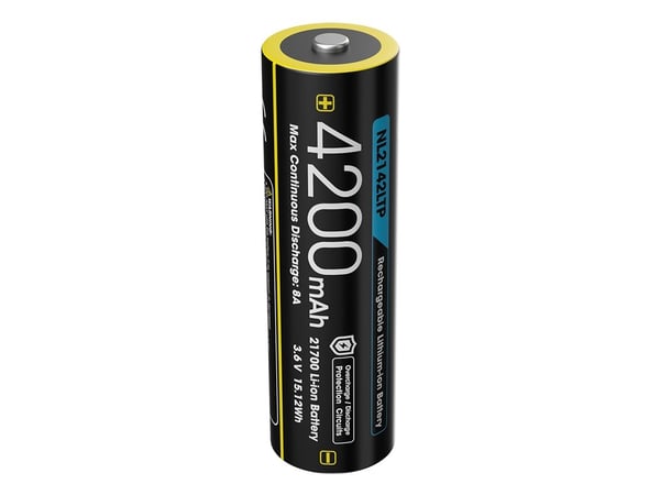 Nitecore NL2142LTP, 4200 mAh, litium-ioni (Li-Ion), 3,6 V, 1 stk