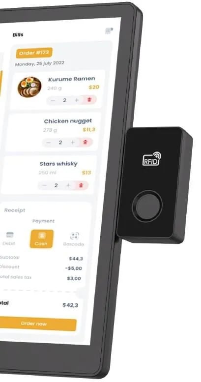 Capture CA-M6-MSRRFID lisävaruste kassajärjestelmiin