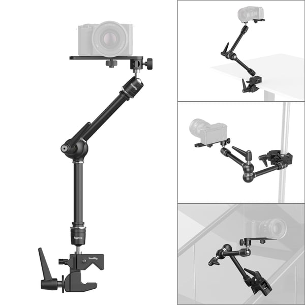 SmallRig 4862, Aluminium, Sort, Aluminium, 52,4 cm, 3 kg, 140 mm, 90 mm