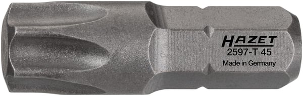 HAZET 2597-T45, Iskuhylsysarja, Brittiläinen