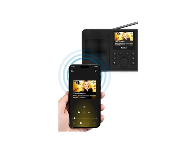Hama DIR10 digitalradio 00054257 DAB+ internettradio Bluetooth RX/app