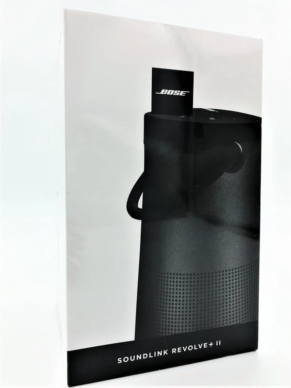 Bose SoundLink Revolve+ II - Høyttaler - for bærbar bruk - trådløs - NFC, Bluetooth - Appstyrt - USB - trippelsvart