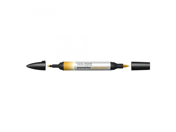Winsor & Newton 0201552, Brun, Assorterte farger, Raw Sienna, Fin/medium, Meisel-/kulespiss, Rund