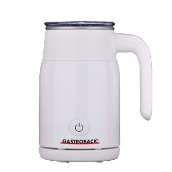 Gastroback Latte Magic, Automaattinen maidonvaahdotin/-lämmitin, Valkoinen, 350 ml, Kuuma ja kylmä, 0,75 m, AC