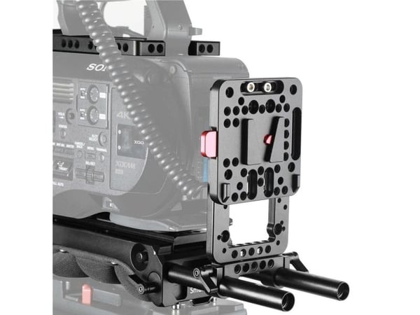 SmallRig 2045C, Asennuslevy, musta, Alumiini, Vaahto, Puu, 2,24 kg, 70 mm, 145 mm