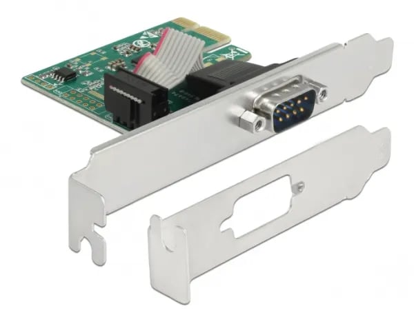 Delock PCI Express Card to 1 x Serial RS-232 - Seriell adapter - PCIe 2.0 låg profil - RS-232 x 1