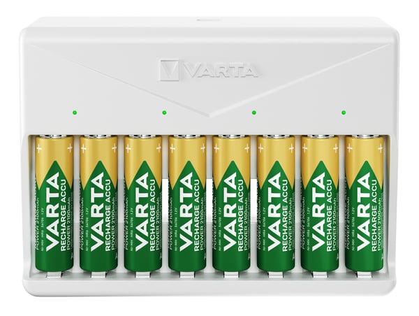 VARTA Multi Charger Laturi 2, 4, 6 tai 8 AA, AAA NiMH -laitteille