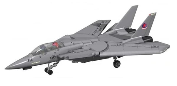 COBI 5811 F-14 Tomcat byggesett, 754 stk.