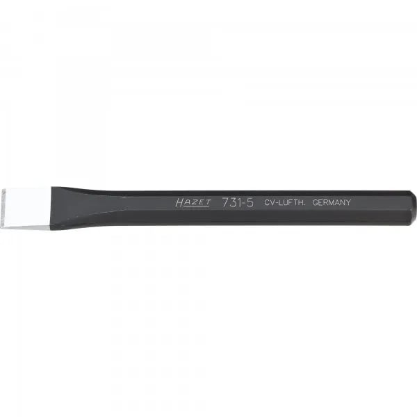 HAZET 731-5, Kallmejsel, Plattmejsel, Metall, 15 cm, 1,5 cm, 132 g