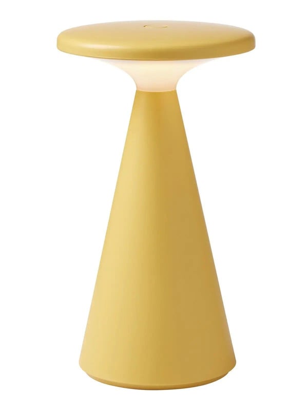 BORDLAMPE NYHAVN STØVET GUL