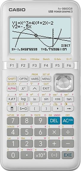 Casio fx-9860GIII - Grafkalkulator - USB - batteri